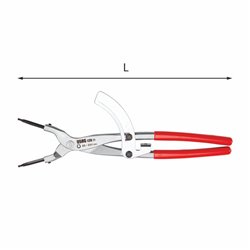 Usag 128 M Rack Straight Nose Pliers