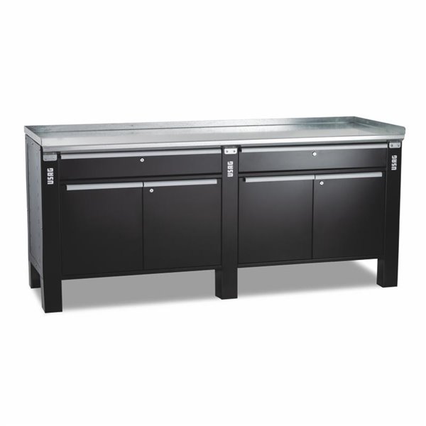 Usag 506 Ka Workstation Steel Top