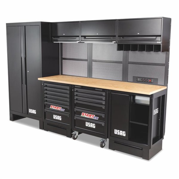 Usag 516 SA/PRL arredamento per officina - pianale in legno