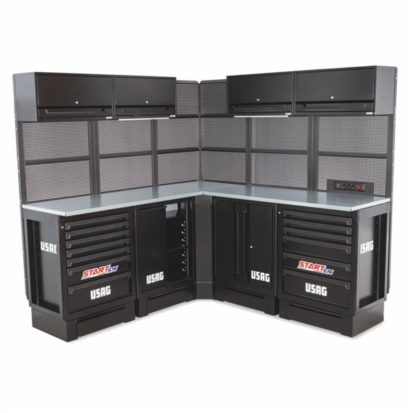 Usag 516 SA/CBA arredamento per officina - pianale in acciaio