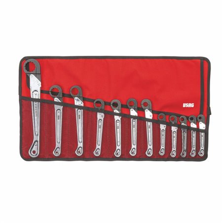 Usag 260/B12 Set Of 12 Flare Nut Wrenches