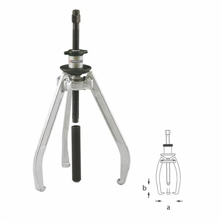 Usag 452 A6 Puller 3 Arms For External