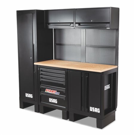 Usag 516 Sa/CLP Arredamento per officina postazione base - pianale in legno