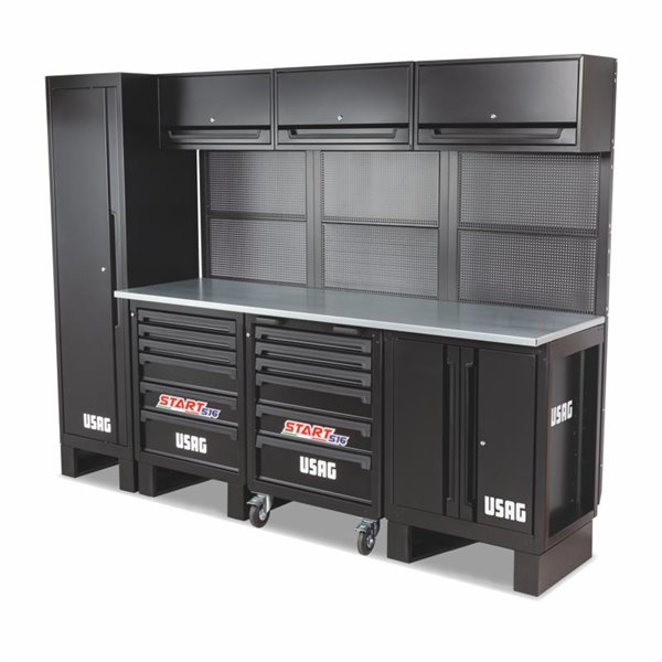 Usag 516 SA/STAP Arredamento per officina postazione standard - pianale in acciaio