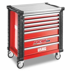 Usag 519 Rs7/4V Roller Cabinet Red Empty