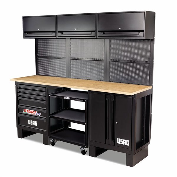 Usag 516 SA/STBL  Postazione Da Lavoro Legno