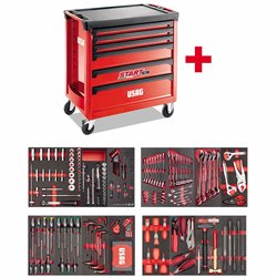 Usag 516 ST6MXG  Carrello Con Assort. X-Grip