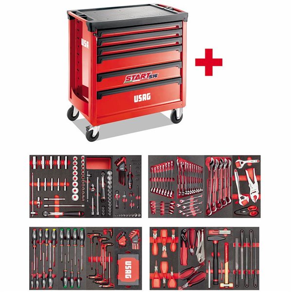 Usag 516 ST6MXG  Carrello Con Assort. X-Grip