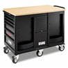 Usag 516 STBU12V  Carrello Porta Utensili Nero