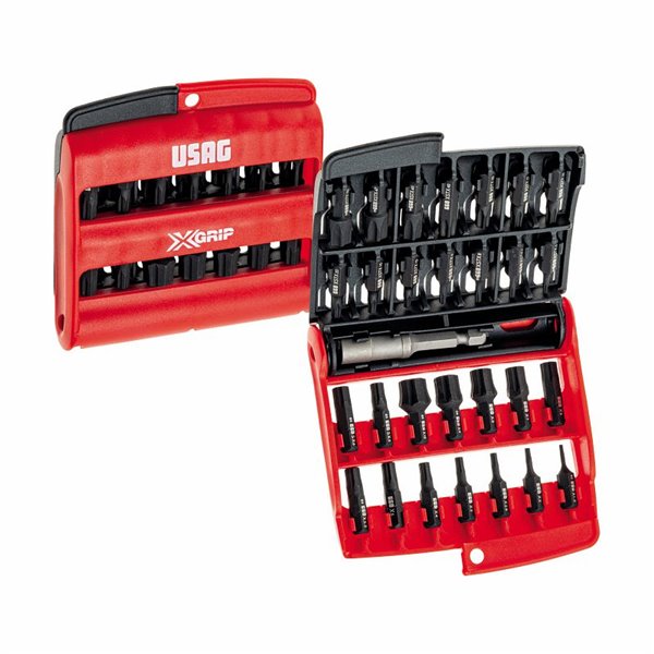 Usag 660 XTE/S28V  Astuccio Vuoto Rosso Nero