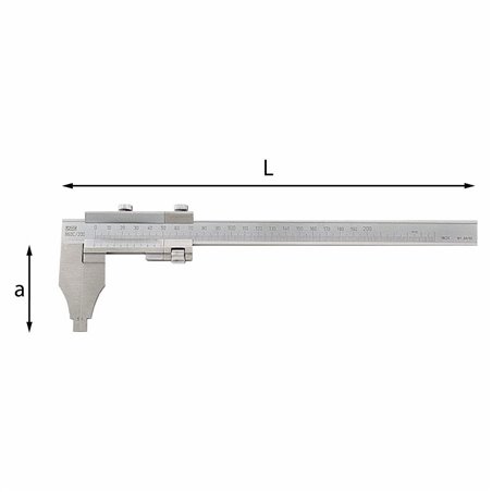 Usag 960 C 200/8  Vernier Caliper To 1/50 Mm