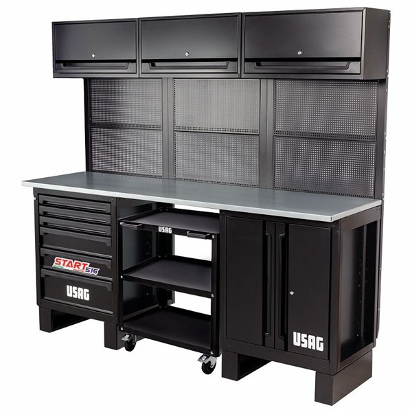 Usag 516 SA/STBA Workshop furniture with steel platform