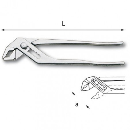 178  240  PINZA REGOLABILE