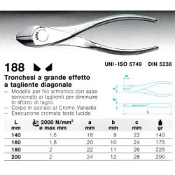 188 200  TRONCHESE  DIAGONALE (B)
