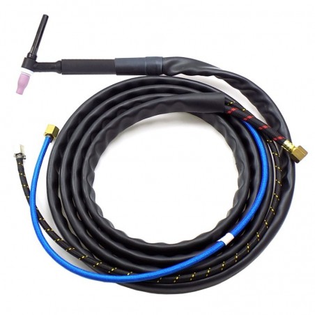Torcia TIG20 mt.8 3/8 guaina telata/gomma  Tig 20