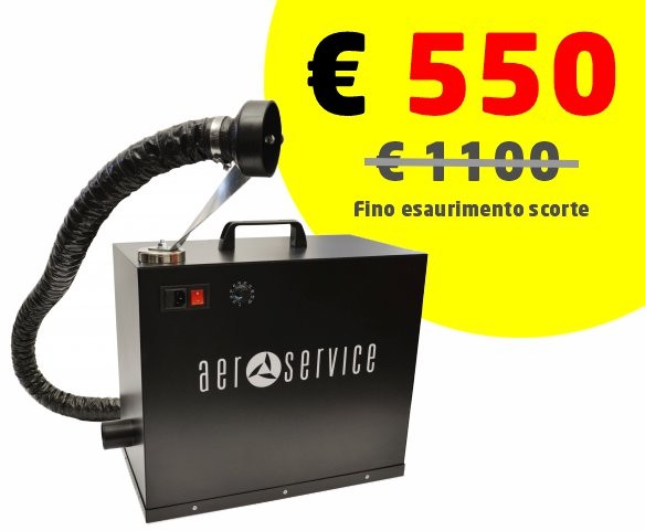 Portable cleaner for welding fumes AER 201