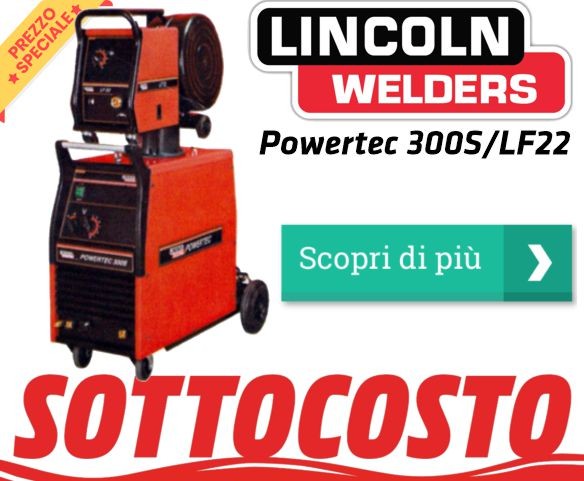 Lincoln Powertec 300S/LF 22 Welder Price Below Cost
